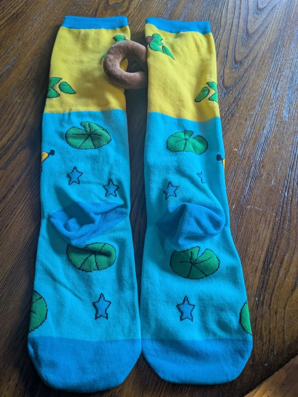 Kids Character Monkey Knee High Socks Age 3-5 NEW